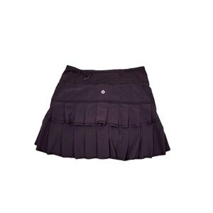 Lululemon Athletica black sports skirt for tennis or golf size 2 tall